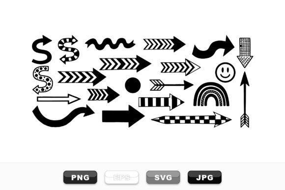 Download Hand Drawn Arrow Doodle Set - Doodle Collection