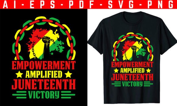 Download Empowerment Amplified Juneteenth T-shirt - Premium Resources