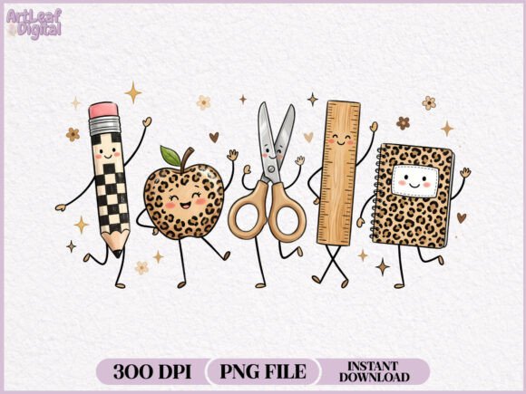 Download Back to School Doodles Characters PNG - Doodle Collection