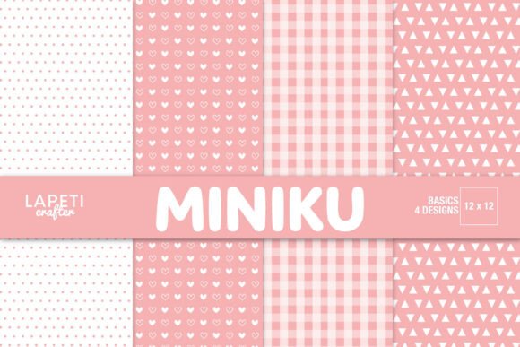 Download Pink Romantic Digital Paper 12x12 - Romantic Collection