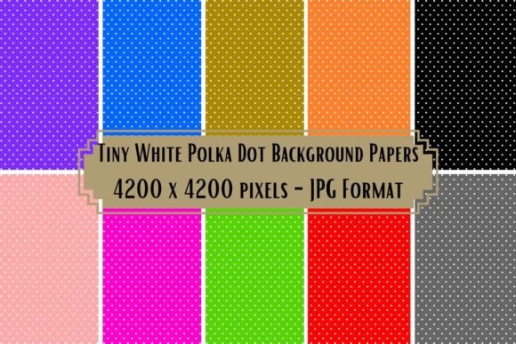 Download Tiny White Polka Dot Background Papers - Background paper Collection